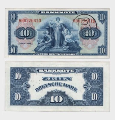 Germany - 1948 - 10 Mark - "EF"  #CO5394 - Image 1 of 4