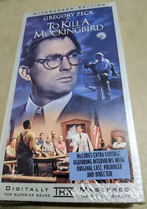 To Kill a Mockingbird VHS Widescreen Factory Sealed - Picture 1 of 3