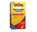 Nature Made CholestOff Complete Lowers Cholesterol 120 Softgels Exxp 8/24 NEW