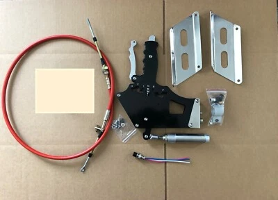 Billet Aluminum Chevy Th350 Th400 Reverse Pattern Drag Racing Shifter Kit - Image 1 of 4