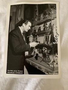Autogrammfoto Oper Franco Corelli Tenor La Scala - Bild 1 von 4