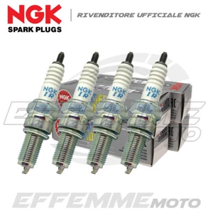 Kit 4 Candele SUZUKI GSX-R 600 2008 2009 2010 (K8/K9/L0) NGK Iridium CR9EIA-9 - Foto 1 di 1