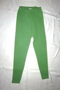 NWOT Isaac Mizrahi Leggings Green Cotton Spandex High Waisted size Petite - Picture 1 of 5