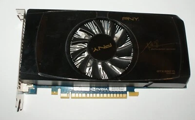 PNY Nvidia Geforce GTX550 TI 1GB Mini-HDMI/DVI x2 PCIE Graphics Card - Image 1 of 4