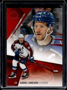 2023-24 SP Game Used #84 Gabriel Landeskog Red #/230 Avalanche - Picture 1 of 2