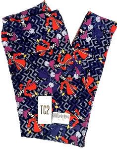 NEW TC2 LuLaRoe Leggings Tall And Curvy 2 (sz 18-28) Captain Hook Soft Stretch - Picture 1 of 8