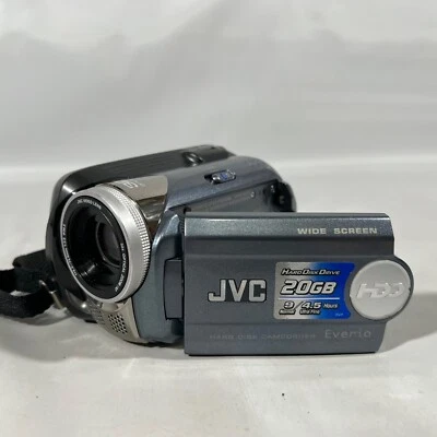 JVC Everio GZ-MG27U Widescreen 20GB Hard Disk HDD Camcorder Untested As Is n - Image 1 of 4
