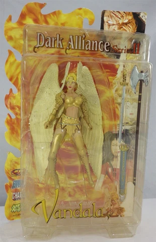 Dark Alliance Series 2 Vandala Valkyrie Action Figure Chaos Comics Lady Death Cover