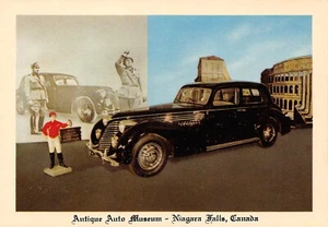 Mussolini's Lancia Astura Antique Auto Museum Niagara Falls,Canada Vtg Postcard  - Picture 1 of 2