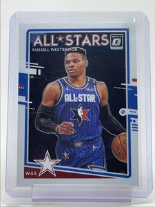 RUSSELL WESTBROOK 2020-21 DONRUSS OTTICA BASKET ALL-STARS WIZARDS Q0513 - Foto 1 di 2