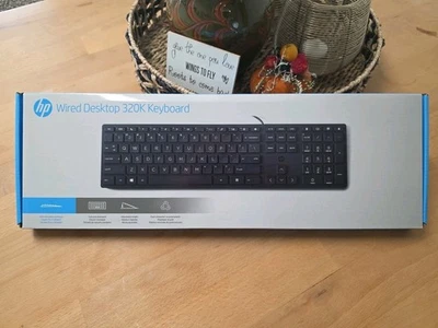 Original HP Desktop 320k Keyboard Deutsch Layout Neu Originalverpackt - Bild 1 von 4