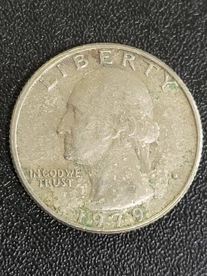 1979 25 Cent Mint Filled D Mint Mark Error Coin free shipping  - Image 1 of 4