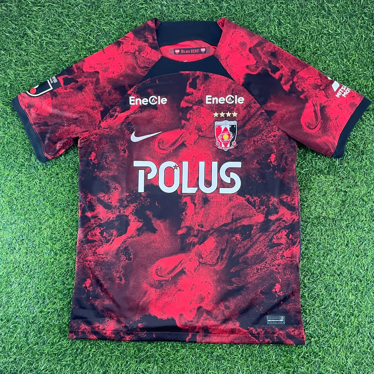 URAWA RED DIAMONDS サッカーウェア XL 青 Urawa Red Diamonds Size XL International Club Soccer Fan Jerseys