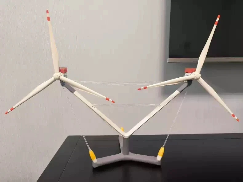 Mingyang Smart MySE16.6(T) Floating Wind Power Platform Model - Image 1 of 4