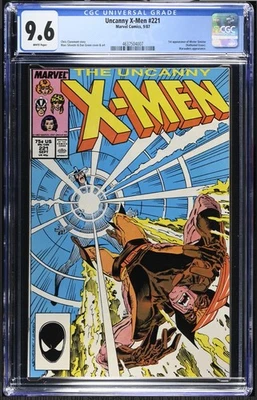 Uncanny X-Men #221 CGC 9.6 WP First Appearance Mister Sinister Marvel (1987) - Image 1 of 3