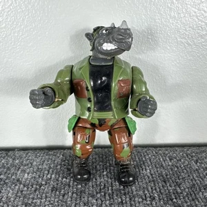 1992 TMNT Mutatin' Rocksteady Playmates Toys Teenage Mutant Ninja Turtles - Picture 1 of 7