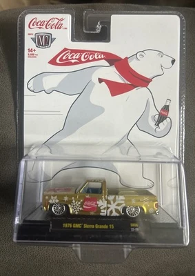 M2 MACHINES  Coca Cola  1976 Gmc Sierra Grande 15 SK08 😱👀🔥🔥 - Image 1 of 4