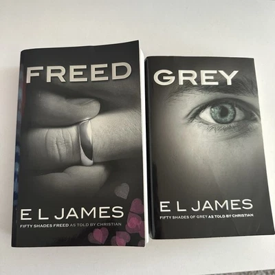 Fifty Shades of Grey & Freed Books by El James - Image 1 of 4