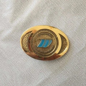 Fibbia per cintura vintage Williams Pipeline Company Alexandria 1993 - Foto 1 di 4