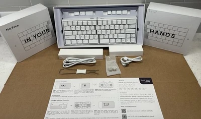 Wireless Ergonomic Split Mechanical Keyboard - Linear, Hot-Swappable, Compact - Image 1 of 4