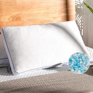 Shredded Memory Foam Pillows, Bed Pillows for Sleeping, Standard Pillow for S... - Picture 1 of 6