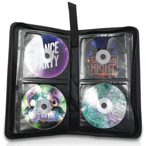 96ct CD / DVD Storage Case Strong Exterior Water Dust Moisture Resistant Design - Picture 1 of 8