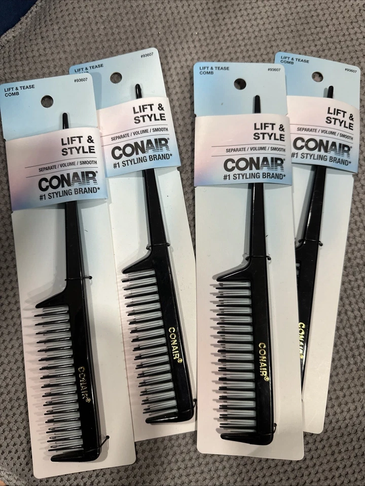 Conair 93607 Lift & Tease Comb Assorted Colors