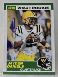 2024 Score #2 Jayden Daniels 35th Anniversary Rookies - Picture 1 of 2