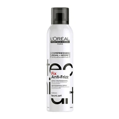 Lacca per capelli Loreal Tecni Art Compressed 250 ml lacca per capelli da parrucchiere anti crespo - Immagine 1 di 2