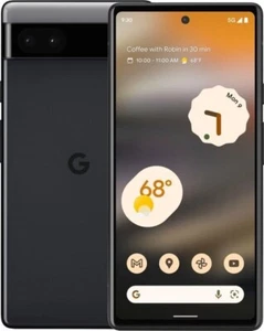 Google Pixel 6a 128GB Black (Unlocked) - GOOD - Afbeelding 1 van 1