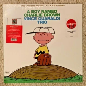 A Boy Named Charlie Brown Vince Guaraldi Trio Baseball Card Edition Green Vinyl - Imagen 1 de 2