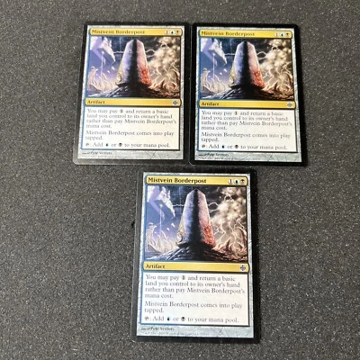 Mistvein Borderpost Magic The Gathering Mtg Artifact Alara Reborn Card 3 - Image 1 of 4