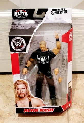 WWE Elite NWO Kevin Nash Ruthless Aggression Series 3 Mattel 6" Action Figure Cover