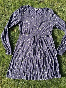 lazy jacks size 10 Long Tunic Top Blue Bird Design - Picture 1 of 6