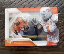 2010 Upper Deck SPX Dez Bryant RC Shadow Box SB-DB Rare Non Auto