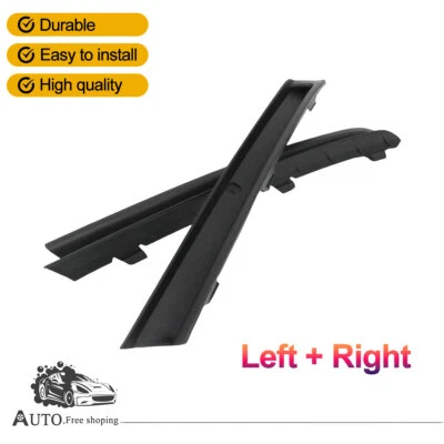 Bumper Trim Fits 2015-2018 Volkswagen Jetta Front Left & Right Side Set 2pcs - Image 1 of 4