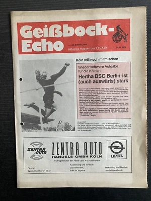 BL 76/77 1. FC Köln - Hertha BSC, 20.11.1976 - Norbert Nigbur - Bild 1 von 3