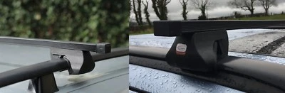 Barras de rack de teto M03AF ST 120cm para Subaru Outback 1997-2002 (conjunto de 2) - Imagem 1 de 4