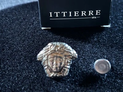 original versace knopf silberfarben jeans - Bild 1 von 4