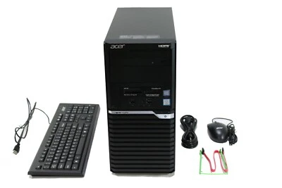 Acer Veriton M4660G Intel Core i5-8500 3GHz RAM 8GB HDD 1TB UD.P02AA.03R - Image 1 of 4