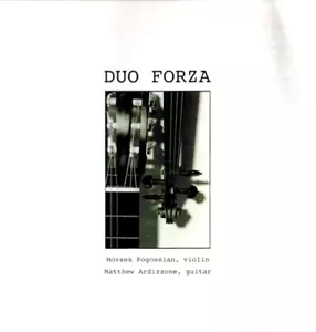 DUO FORZA - Music For Violin & Guitar (CD 2003) Signed to Bob! - Imagen 1 de 3