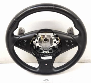 ✅ 06-10 OEM BMW E63 E64 M6 SMG M Sport Steering Wheel Leather w/Paddle Shifters* - Picture 1 of 14