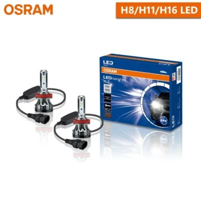 2x OSRAM XLZ LEDriving HL H8 H11 H16 Car Headlight Bulb LED Auto Fog Lamps 6000K - Image 1 of 4