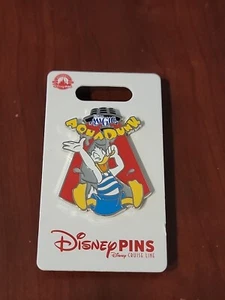 Disney Pin 163408 DCL Donald Duck Water Slide AquaDunk Disney Magic Cruise Line - Picture 1 of 2