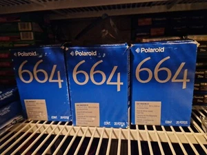 Twin Packs Polaroid 664 film expired on May 2009 - Photo 1 sur 2
