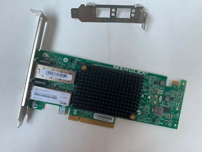 IBM Emulex 00D8543 Dual Port Endeavor Basic 10GbE 00D8542 P005414-21 OCE11102 - Image 1 of 2