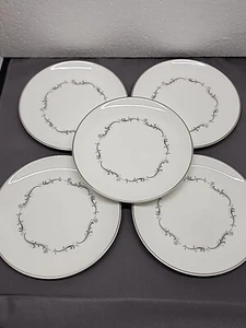 Royal Doulton Coronet 5er Set Brotteller H4947 England - Bild 1 von 4