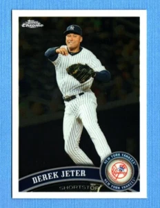 2011 Topps Chrome #20 Derek Jeter New York Yankees - Picture 1 of 1
