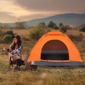 New 1-P Camping Dome Tent Lightweight Waterproof Outdoor Camping Hiking Tent - Picture 1 of 17