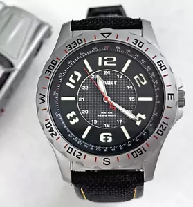 Stauer Tac7 24569 Edelstahlgehäuse Nylonband Leuchtmarkierungen XL 47mm Uhr - Bild 1 von 3